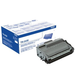Brother TN3430 Toner Noir 3000 Pages - Cartouche Compatible Imprimante Laser Monochrome