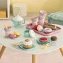Corolle - Coffret de dinette Ma Dinette Thé et Goûter - 30 accessoires pour poupon - Dès 18 mois