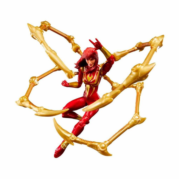 Hasbro Marvel Legends Mary Jane Watson (Iron Spider) - 15 cm avec carte Magic: The Gathering