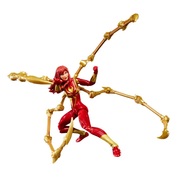 Hasbro Marvel Legends Mary Jane Watson (Iron Spider) - 15 cm avec carte Magic: The Gathering