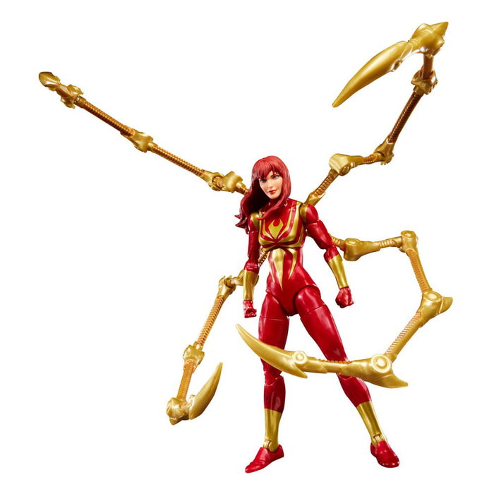 Hasbro Marvel Legends Mary Jane Watson (Iron Spider) - 15 cm avec carte Magic: The Gathering