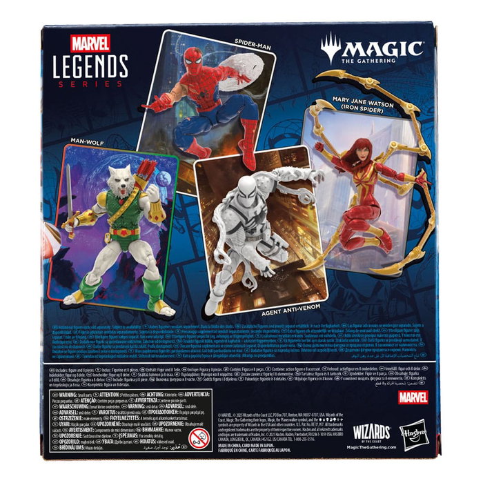 Hasbro Marvel Legends Mary Jane Watson (Iron Spider) - 15 cm avec carte Magic: The Gathering