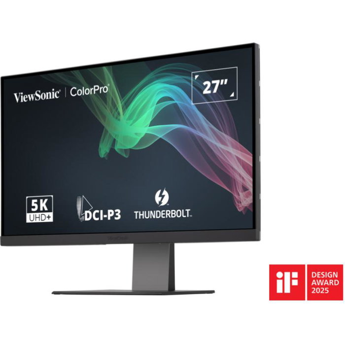 ViewSonic VP2788-5K - Moniteur 27 pouces 5K USB-C HDR avec écran IPS pour une précision des couleurs professionnelle