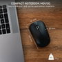 Cherry MW 2200 Souris sans fil ergonomique Noir