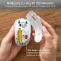 Cherry MW 2200 Souris sans fil ergonomique Noir