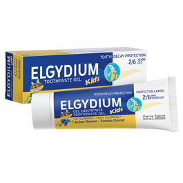 Elgydium Dentifrice Enfant Kids Shark au Fluorinol Clean - Tube de 50 ml - Soins Bucco-Dentaires