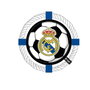 Real Madrid C.F. Frisbee pour Chien Blanc 22,0 x 22,0 x 6,0 cm