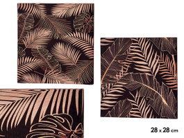 GIFTDECOR Lot de 36 Toiles 28x28 cm Fond Noir