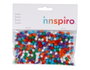 Innspiro Pompons en polypropylène mix brillants 5mm, 500 unités