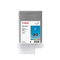Canon PFI-101 Cartouche d'encre cyan 130 ml pour iPF5000, iPF5100, iPF6000, iPF6100, iPF6200