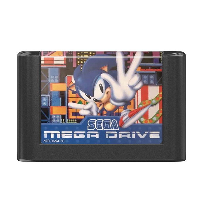 CONSOLE HEROES Diorama Mega Drive Sonic The Hedgehog 3