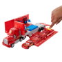 Mattel Mack Supercamion transformable Disney Pixar Cars avec Guido et piste de préparation