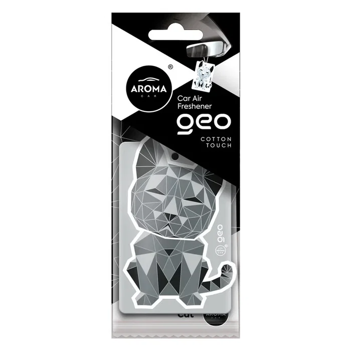 Aroma Car Désodorisant pour voiture Geo Cat Cotton Touch Aroma Car Désodorisant pour voiture Geo Cat Cotton Touch