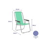 Marbueno Chaise Pliante Verte