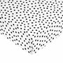 Drap housse Kids&Cotton Kibo Noir 60x120cm