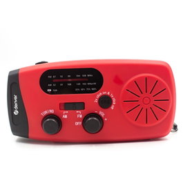 Denver SCR-2007 Radio avec panneau solaire et manivelle