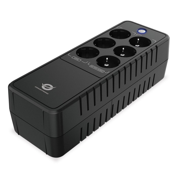 Conceptronic ZEUS09E 850VA 490W Noir Conceptronic ZEUS09E 850VA 490W Noir
