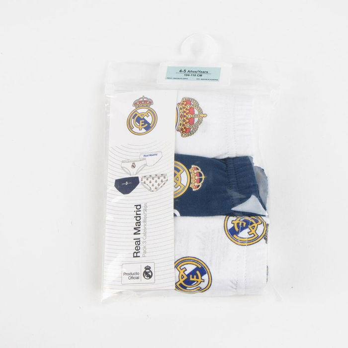 Lot de slips Real Madrid C.F. Multicouleur XS