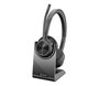 HP Voyager 4320 UC Stereo USB-A avec adaptateur BT700 et socle de chargement - Noir