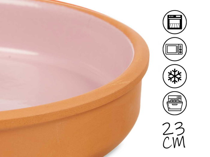 LA DEHESA Cazuela en Barro Rose 23 cm