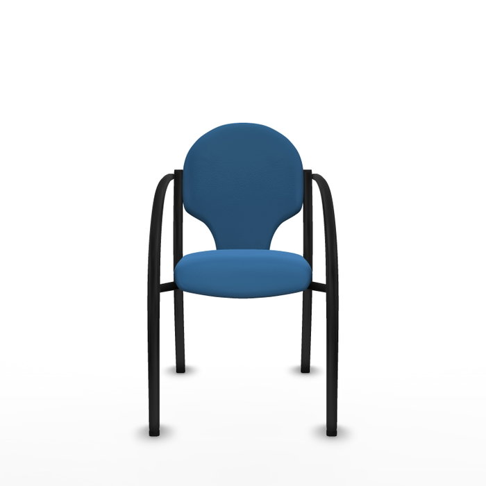 Piqueras Y Crespo Chaise Hellín Bleu Clair avec Bras Fixes Piqueras Y Crespo Chaise Hellín Bleu Clair avec Bras Fixes
