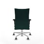 Piqueras Y Crespo Albacete Confidente - Chaise de Bureau Synchrone Vert Bouteille