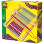 Ses Creative Jeu de Tissage, Métier à Tisser Loisir Créatif pour Enfants à Partir de 5 Ans, 60 Mètres de Fil, Accessoires Inclus, Jouet Éducatif et Durable Fabriqué aux Pays-Bas