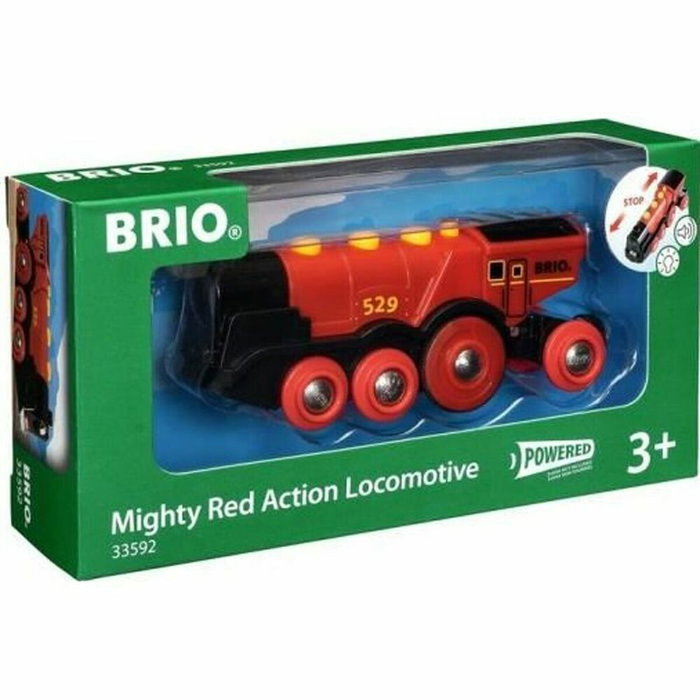 Brio World Locomotive Rouge Puissante à piles Brio World Locomotive Rouge Puissante à piles