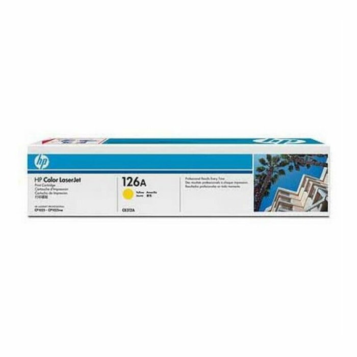HP Cartouche de Toner 126A CE312A Jaune