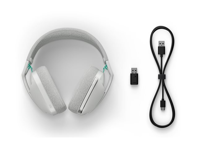 Logitech G G321 LIGHTSPEED Casque Gaming Bluetooth Sans Fil Blanc 20h Autonomie Logitech G G321 LIGHTSPEED Casque Gaming Bluetooth Sans Fil Blanc 20h Autonomie