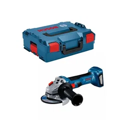 Bosch Professional Meuleuse d'angle GWS 18V-8 125mm (Machine seule sans batterie) avec coffret L-Boxx 136