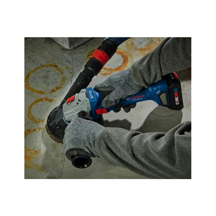 Bosch Professional Meuleuse d'angle GWS 18V-8 125mm (Machine seule sans batterie) avec coffret L-Boxx 136