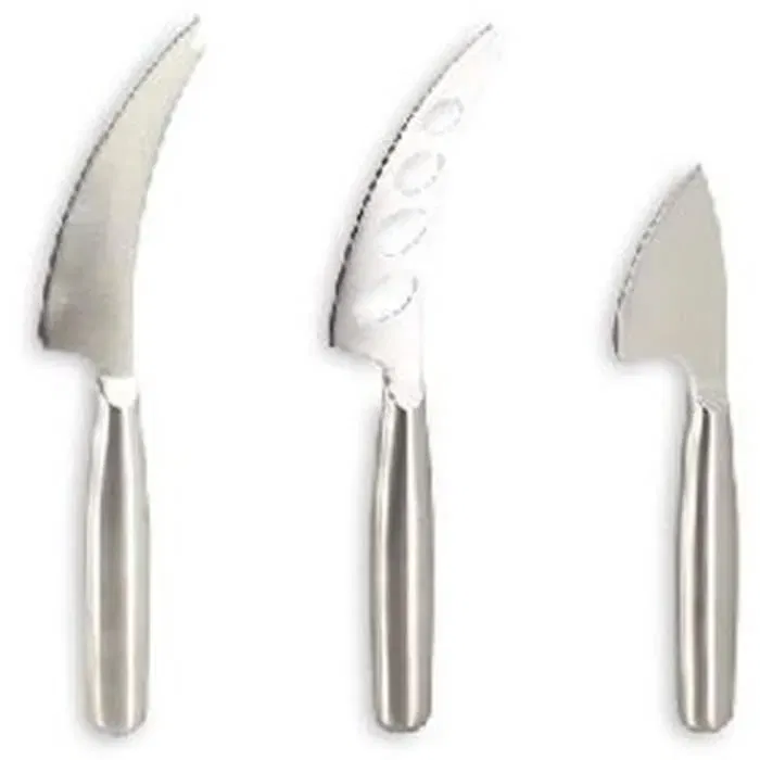 Menastyl - Planche à Découper Rectangulaire en Bois d'Acacia avec 3 Couteaux à Fromage Inox - Réf. 5040079 Menastyl - Planche à Découper Rectangulaire en Bois d'Acacia avec 3 Couteaux à Fromage Inox - Réf. 5040079