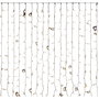 BigBuy Garden Guirlande lumineuse LED Rideau 200 x 0,5 x 100 cm