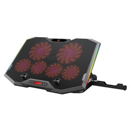 Conceptronic Thyia01B Base de refroidissement RGB pour ordinateurs portables jusqu'à 17 pouces