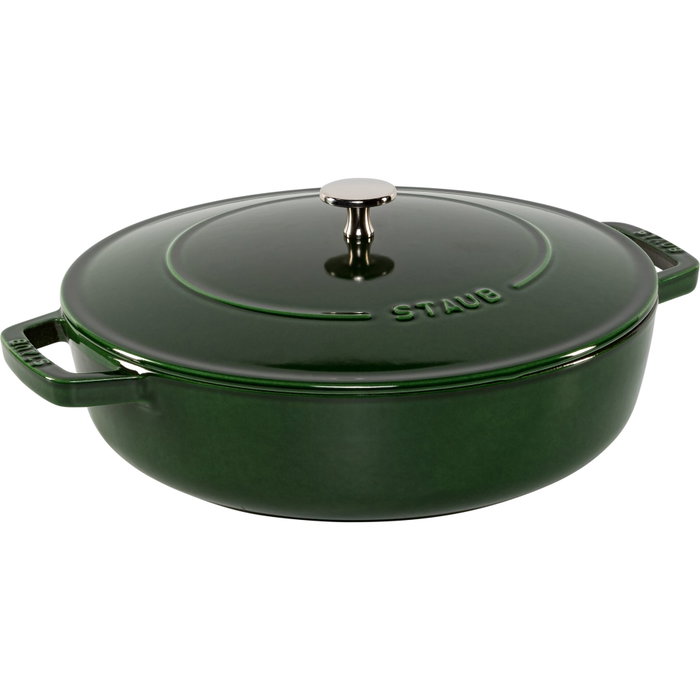 Staub Braiser Chistera 28 cm Basil Green Staub Braiser Chistera 28 cm Basil Green
