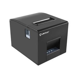 UNYKACH UK56007 Imprimante Tickets Thermique USB Noir pour TPV POS avec code-barres