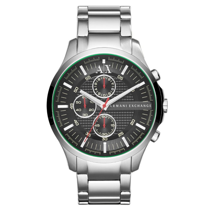 Armani Exchange AX2163 - Montre Chronographe Homme en Acier Inoxydable Gris Armani Exchange AX2163 - Montre Chronographe Homme en Acier Inoxydable Gris