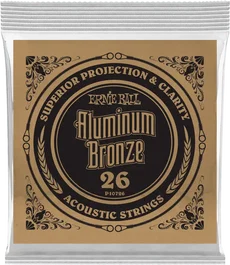 ERNIEBALL Corde acoustique aluminium bronze .026