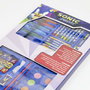 Sonic Prime - Set de Papeterie Coloriable (Bloc, Stylos) - Taille: 26.7x45.3x3 cm