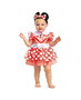 Liragram Disfraz Disney Minnie Classic Rouge, Déguisement bébé fille Minnie Mouse, Taille vêtement 12-18 mois (1-2 ans), Référence à confirmer