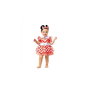 Liragram Disfraz Disney Minnie Classic Rouge, Déguisement bébé fille Minnie Mouse, Taille vêtement 12-18 mois (1-2 ans), Référence à confirmer