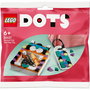 LEGO Dots 30637 Polybag : Pot de rangement animal et porte-clés à personnaliser - Série créative