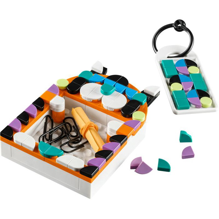 LEGO Dots 30637 Polybag : Pot de rangement animal et porte-clés à personnaliser - Série créative