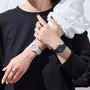 Casio MQ-24B Montre mixte analogique à quartz, cadran blanc, bracelet résine, étanche, autonomie 2 ans