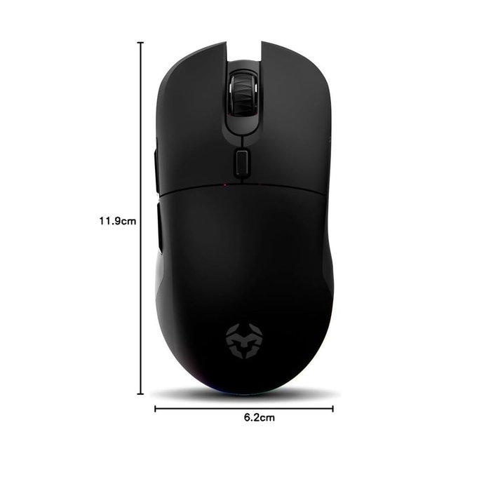 Krom Krom KLEVER Souris Gaming Sans Fil Noire 10000 DPI