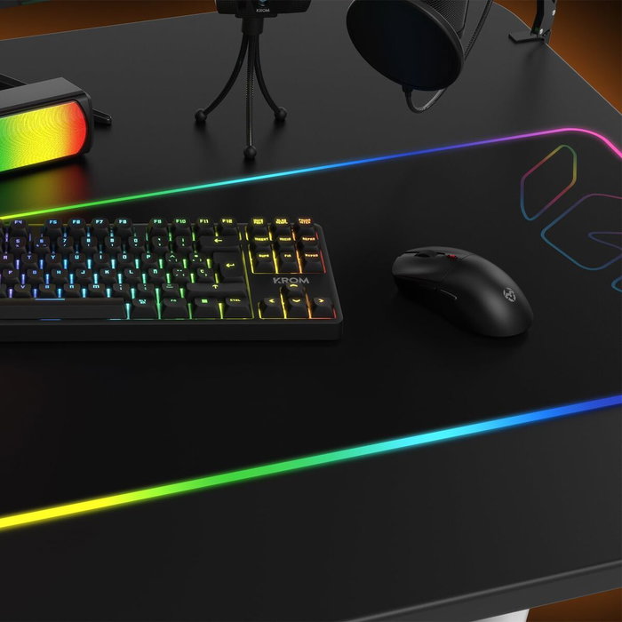 Krom Krom KLEVER Souris Gaming Sans Fil Noire 10000 DPI