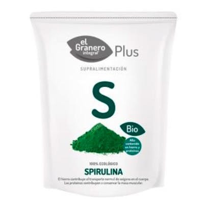 El Granero Spirulina Superaliment Bio 200 g - Complément Alimentaire Protéines Végétales El Granero Spirulina Superaliment Bio 200 g - Complément Alimentaire Protéines Végétales