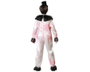 Déguisement Enfant Clown Sanglant Blanc avec Col 7-9 Ans - Costume Halloween Garçon Effrayant Fête