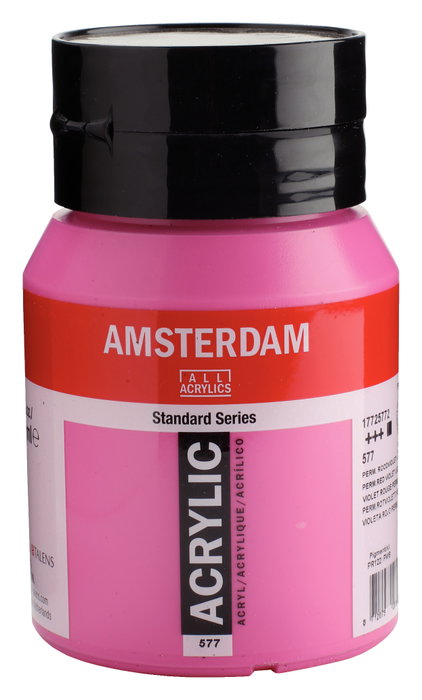 Amsterdam Standard Series Peinture Acrylique Violet Rouge Permanent Claire 577 Amsterdam Standard Series Peinture Acrylique Violet Rouge Permanent Claire 577